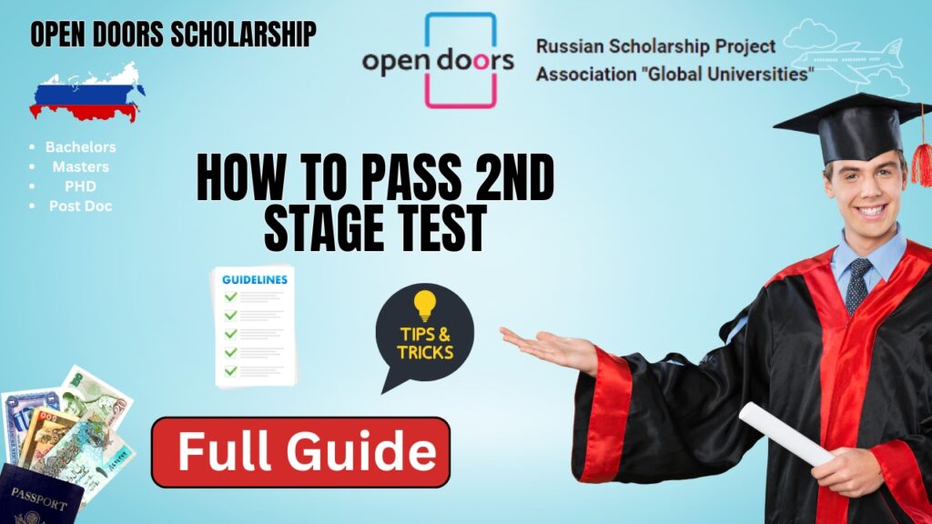 How to Prepare 2nd Stage Test for Open Doors Scholarship