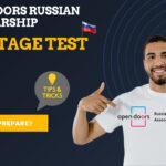 How to prepare for 2nd stage test,open doors russian scholarship