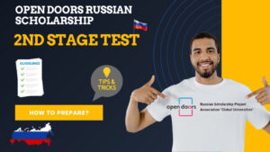 How to prepare for 2nd stage test,open doors russian scholarship