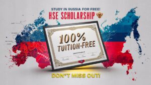 hse university scholarship, study in russia