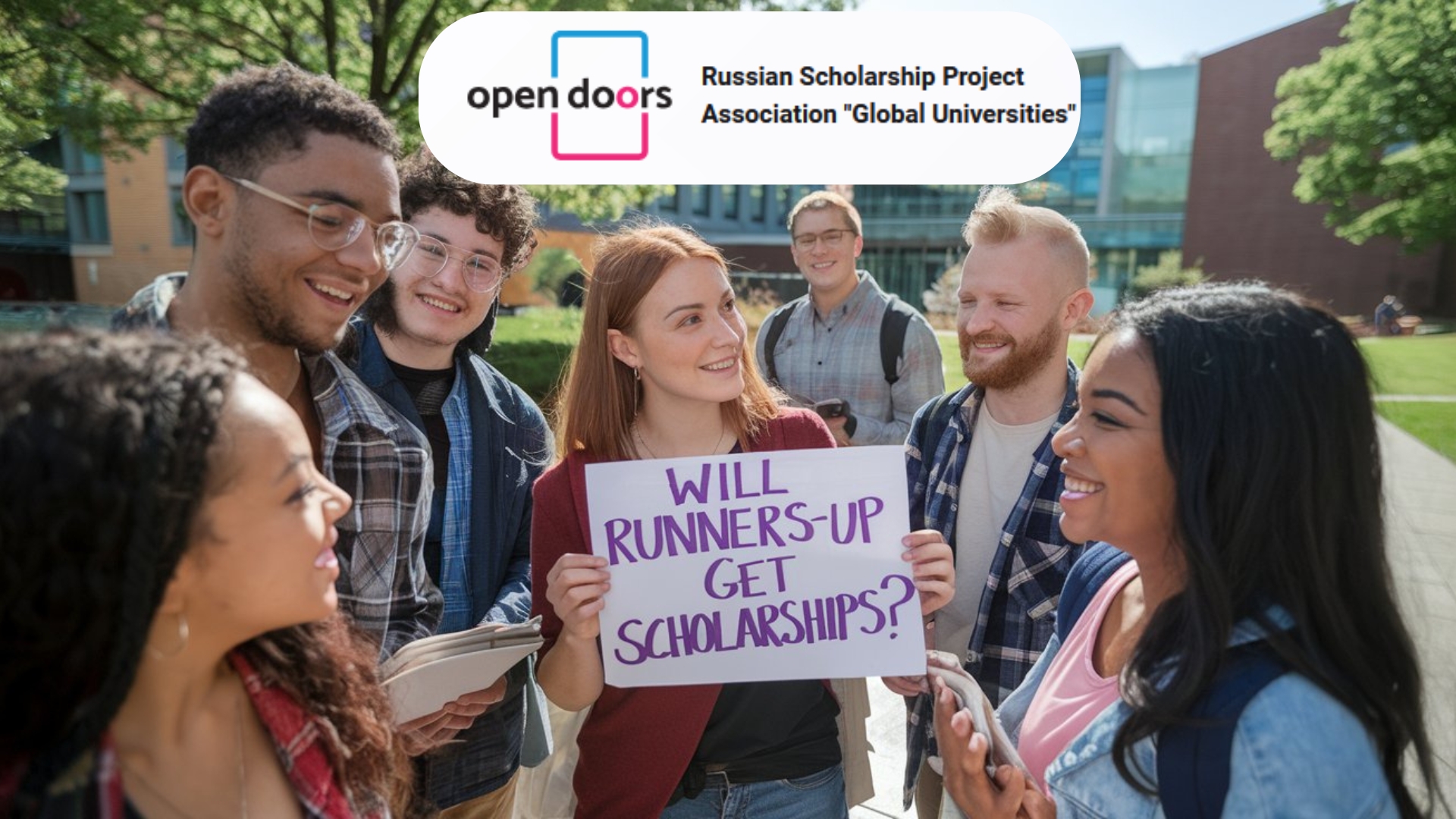 Will Runners-Up Get Scholarships?, study in russia, open doors Scholarship,