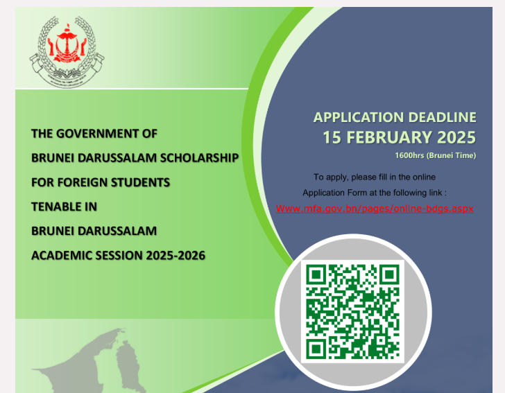 Brunei Darussalam Scholarship 2025, Fully Funded Study Abroad Opportunity