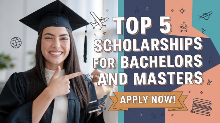 top scholarships for bachelor and master's